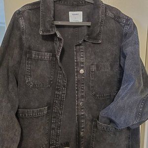 Black Jean utility jacket